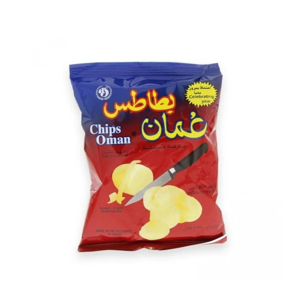 شيبس بطاطس عمان من متجر دليش أر أس قرمشة النوستالجيا ونكهة الذكريات التي لا تقاوم